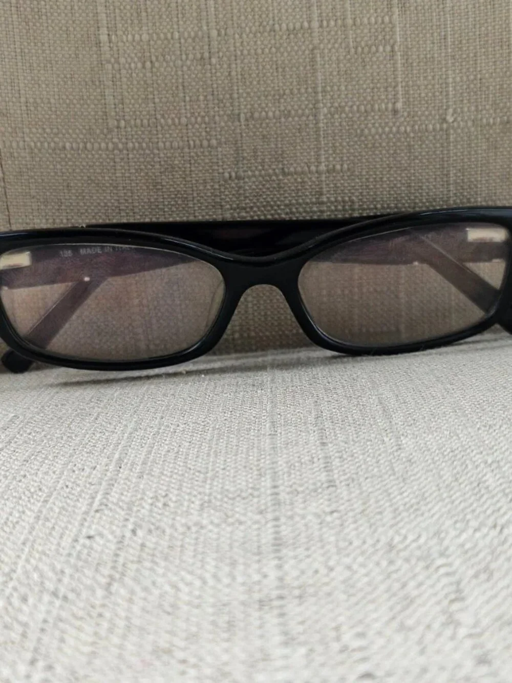 Vintage Fendi Eyeglasses Frame F942 Eyewear Black Unisex Glasses Made in Italy